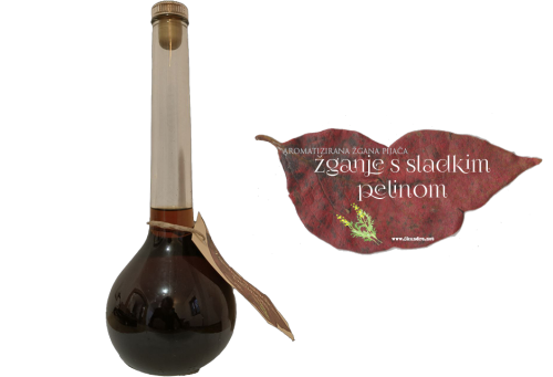 Žganje s sladkim pelinom